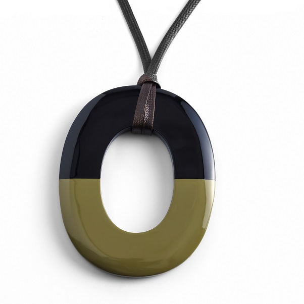 Buffalo Horn Lacquer Pendant Jewelry