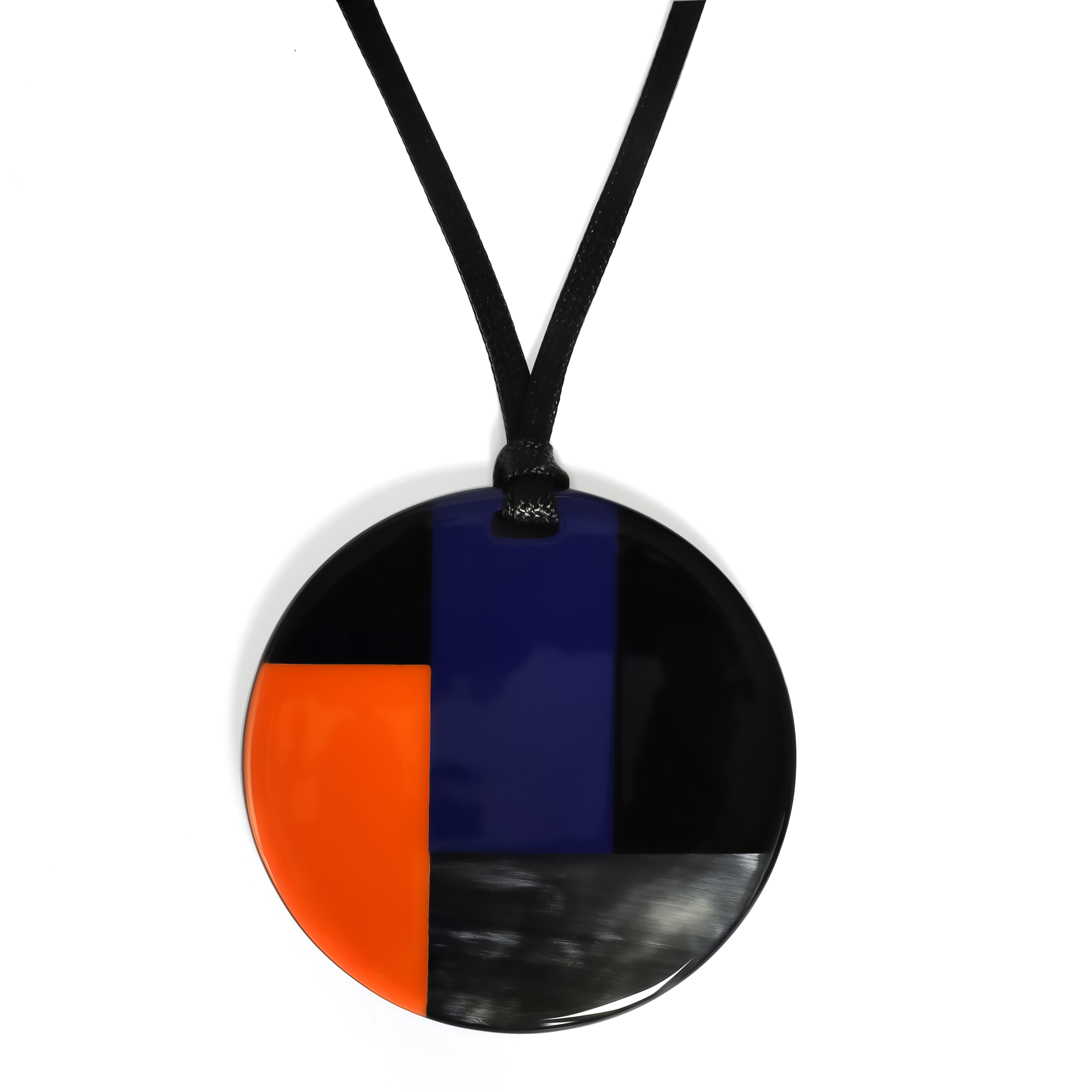 Buffalo Horn Lacquer Pendant Jewelry