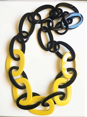 Buffalo Horn Lacquer Necklace Jewelry