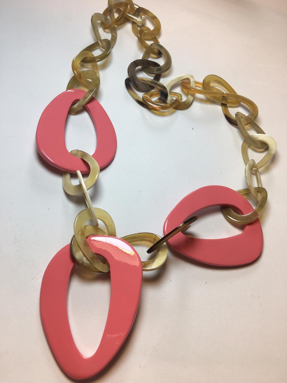 Buffalo Horn Lacquer Necklace Jewelry Buffalo Horn Lacquer Necklace Jewelry